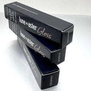3 Lune+Aster Lip Gloss Swipe & Go Vitamin C & E Champion Vlogger Innovator